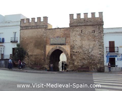 The Puerta de Jerez gateway, Tarifa Spain